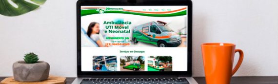 Website Ambulância 3G